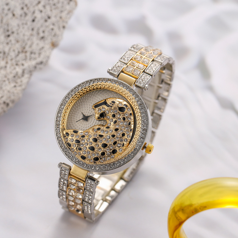 Jewelry Watches For Ladies - UTHAI H30 Leopard Head Women's Watches