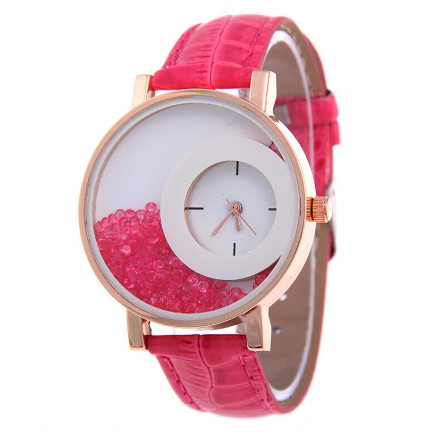 Jewelry Diamond Watches - UTHAI BK128 Broken Diamond Large Dial