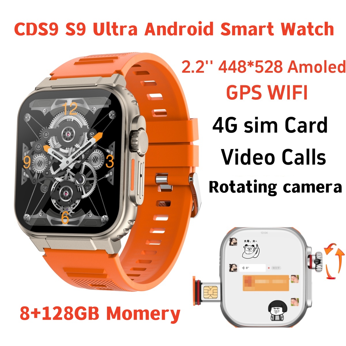 Original S10 Smart Watch 4G/5G - Italian Jewelry Watches 评论和价格