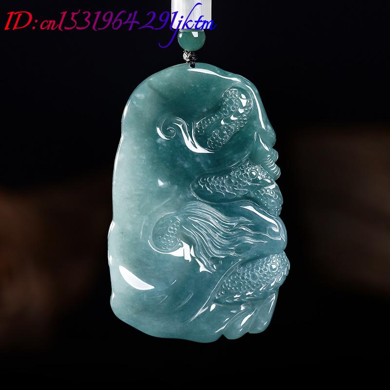 Natural Burmese Jadeite Dragon - Jewelry & Watches Store 评论和价格