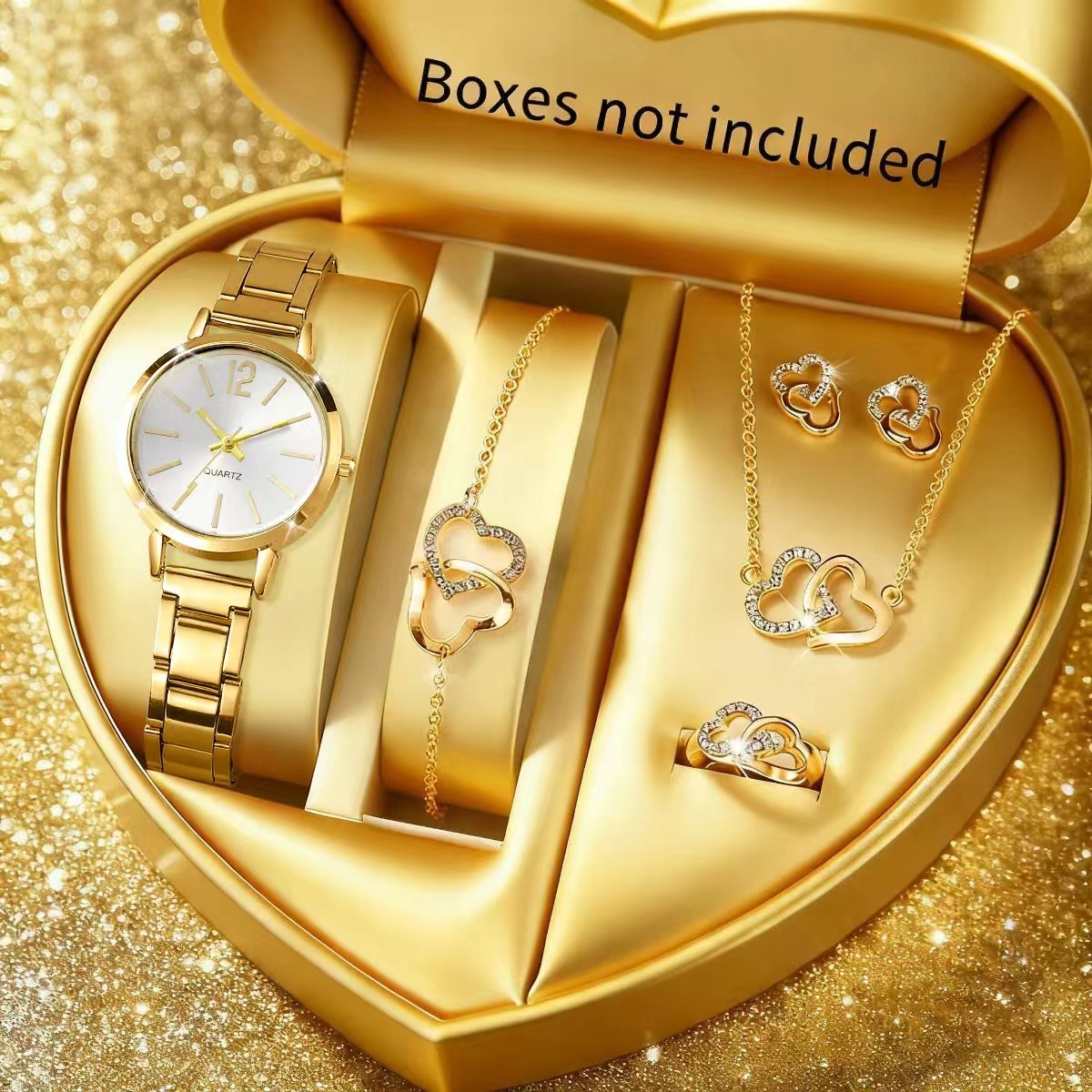6PCS Fashion Women's Quartz Wa - Jewelry Watches Women 评论和价格