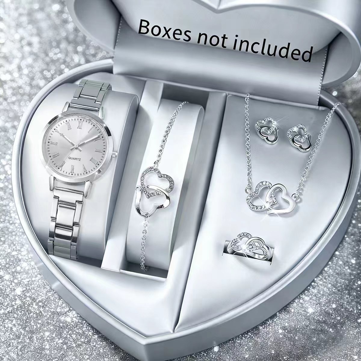 6PCS Fashion Women's Quartz Wa - Jewelry Watches Women 评论和价格