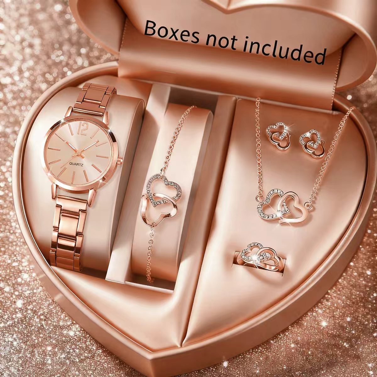 6PCS Fashion Women's Quartz Wa - Jewelry Watches Women 评论和价格