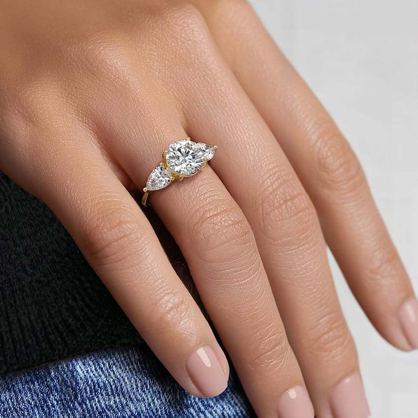MUSHAN Custom Jewelry Sterling - Moissanite Ring 评论和价格