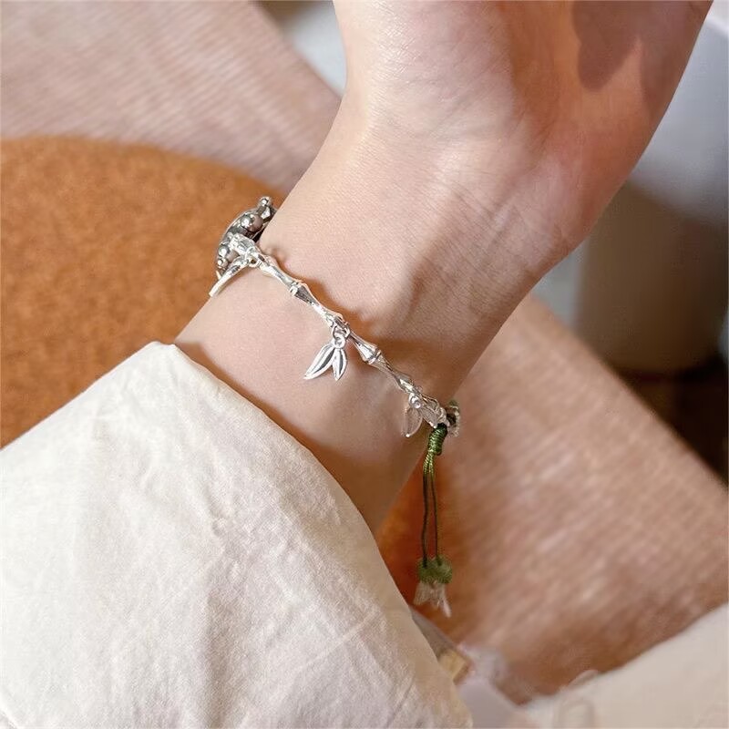 Ethnic Bamboo Leaf Tassel Stra - Jewelry Watches For Ladies 评论和价格