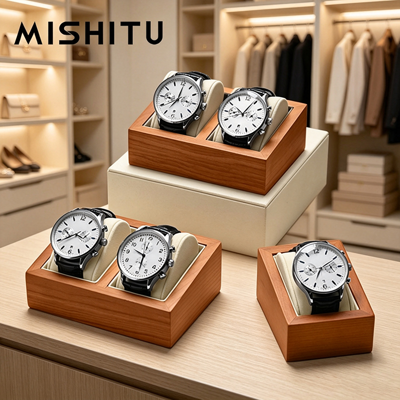 MISHITU Solid Wood Watch Stora - Jewelry And Watches Box 评论和价格