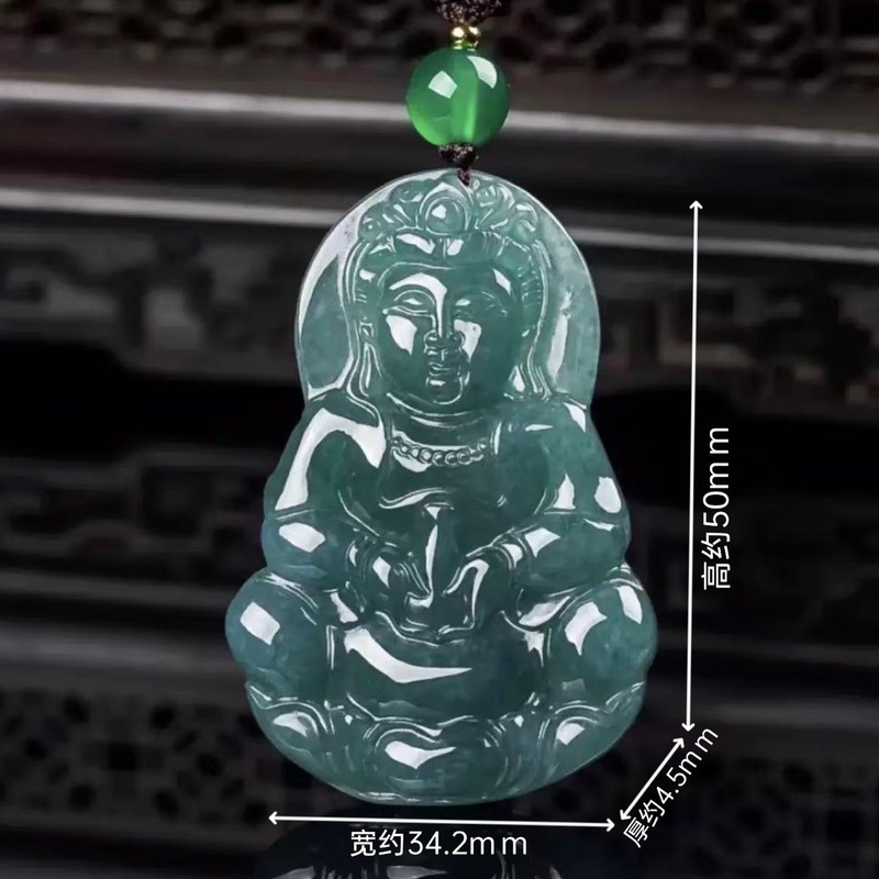 Genuine A-grade Guanyin Buddha - Jewelry & Watches Store 评论和价格
