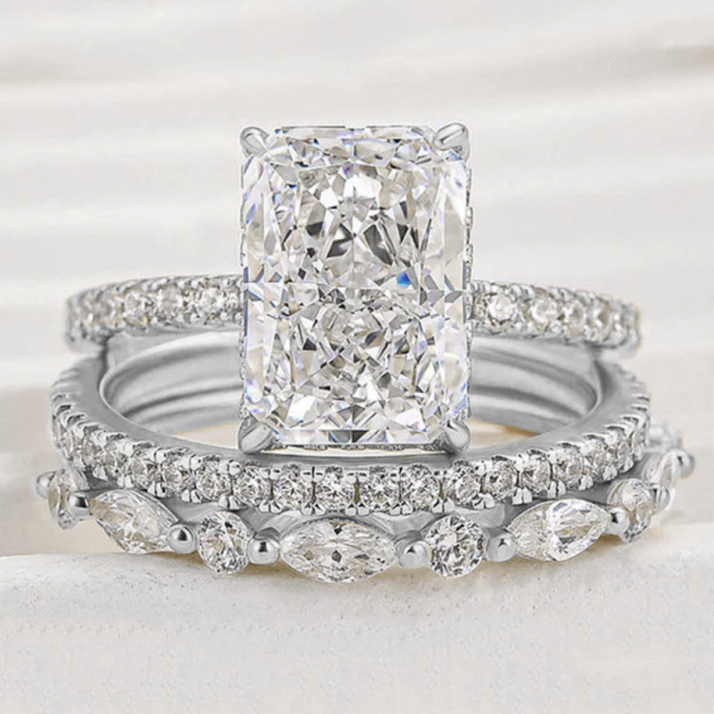 Gold Plated Coppers925Sterling - Moissanite Ring 评论和价格