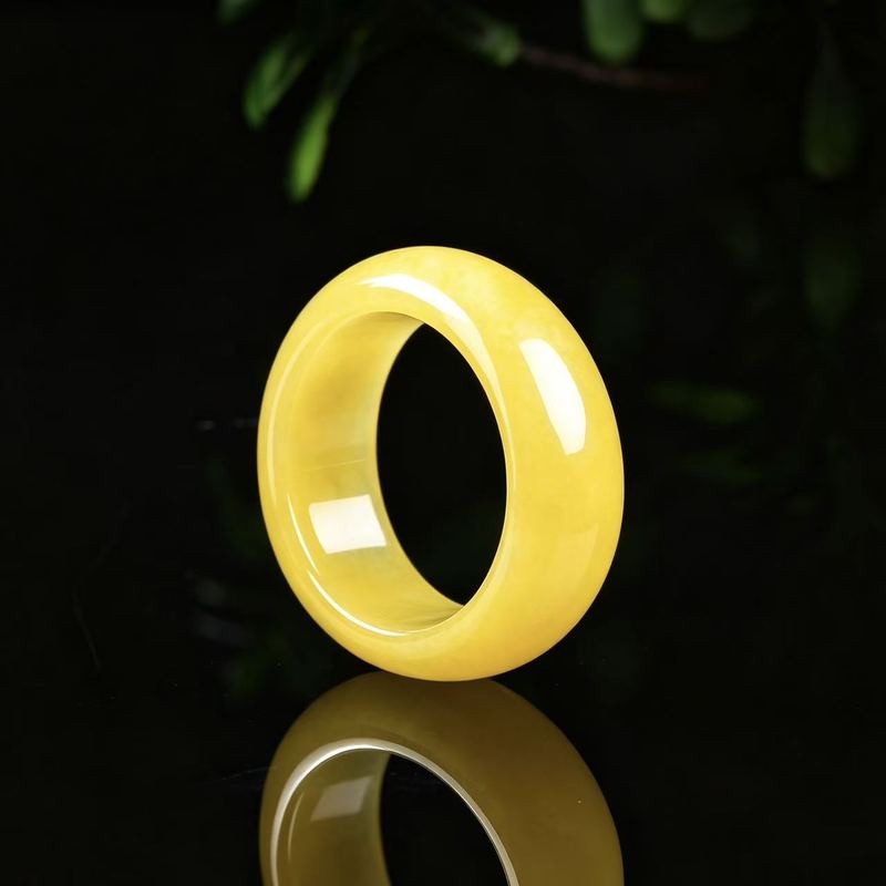 Genuine A-grade jadeite ring w - Jewelry & Watches Store 评论和价格