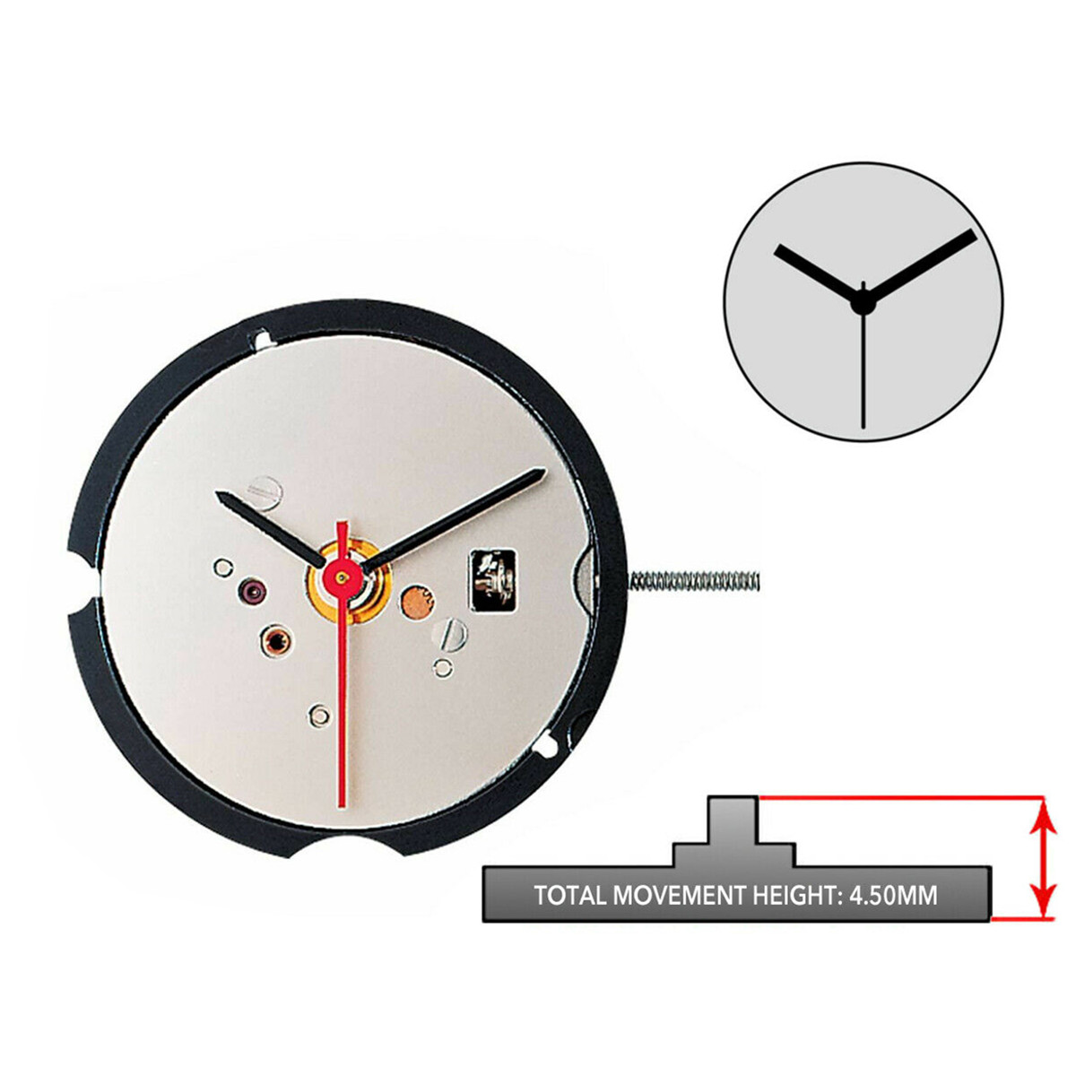 Ronda 583 Quartz Movement 19.4 - Jewels In Quartz Watches 评论和价格