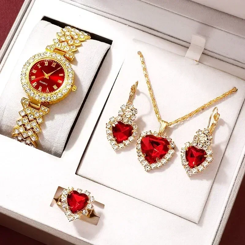 Golden Luxury Watch Women Ring - Jewelry Watches For Ladies 评论和价格
