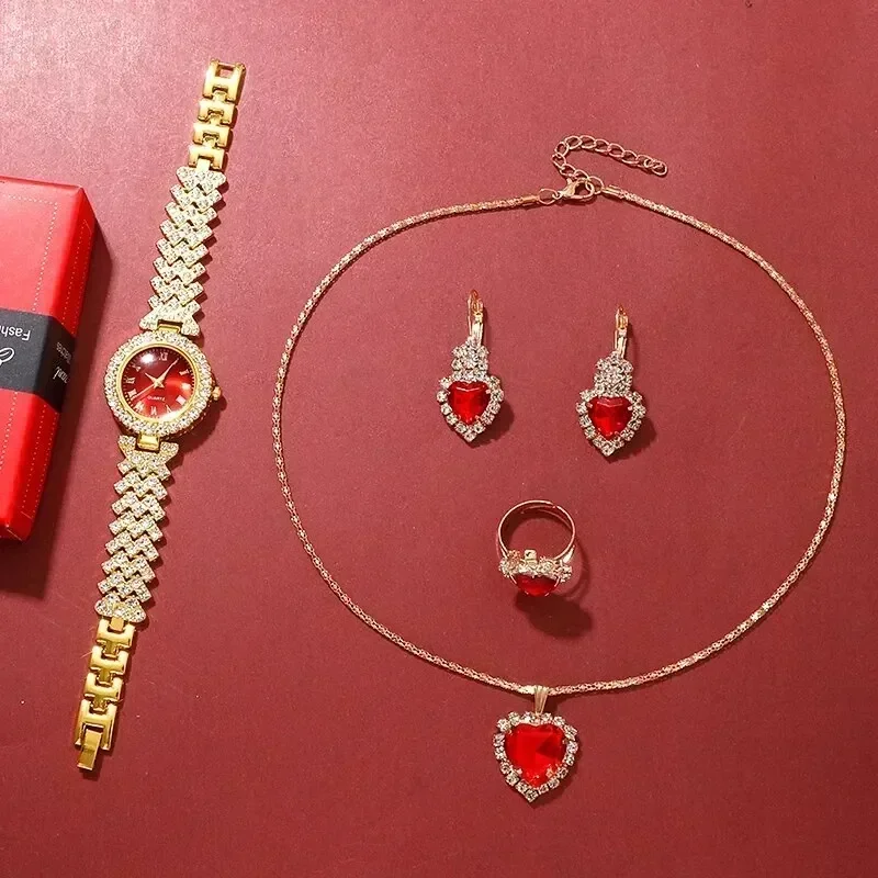 Golden Luxury Watch Women Ring - Jewelry Watches For Ladies 评论和价格