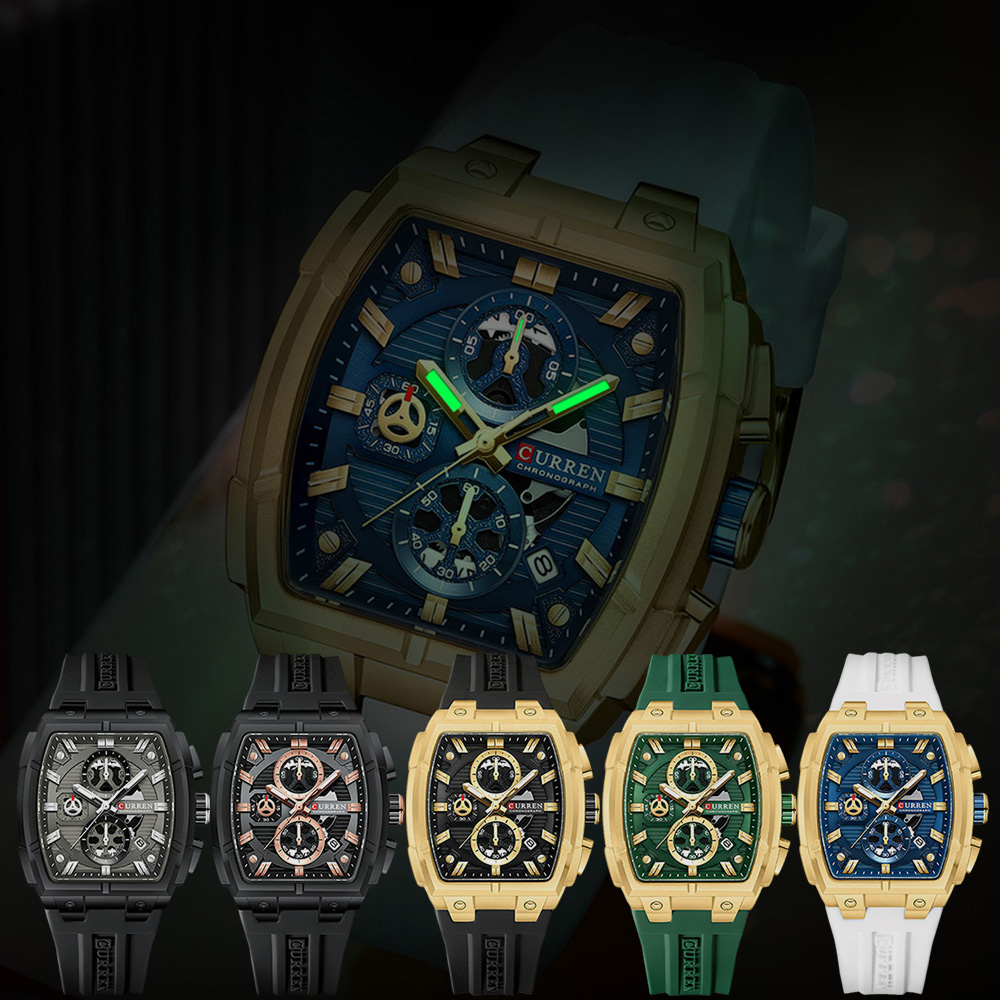 CURREN Luxury Vintage Watch fo - Jewellery Watch 评论和价格