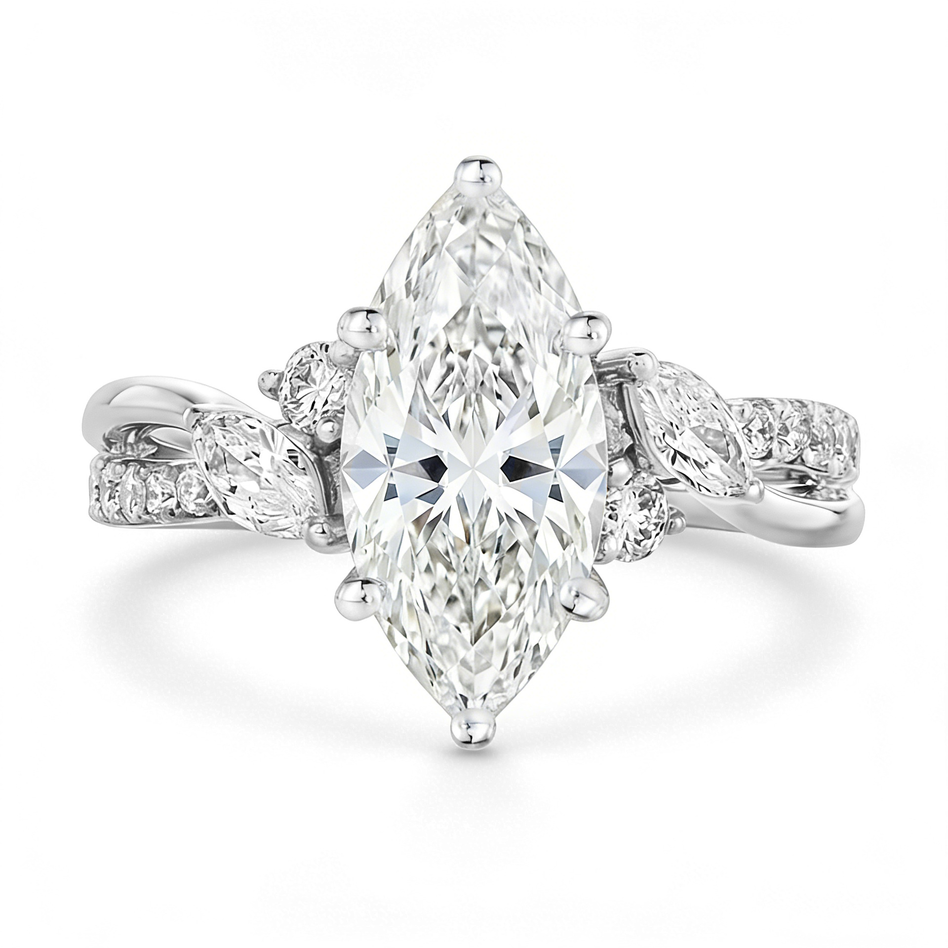 MUSHAN Custom Jewelry 925 Ster - Moissanite Ring 评论和价格