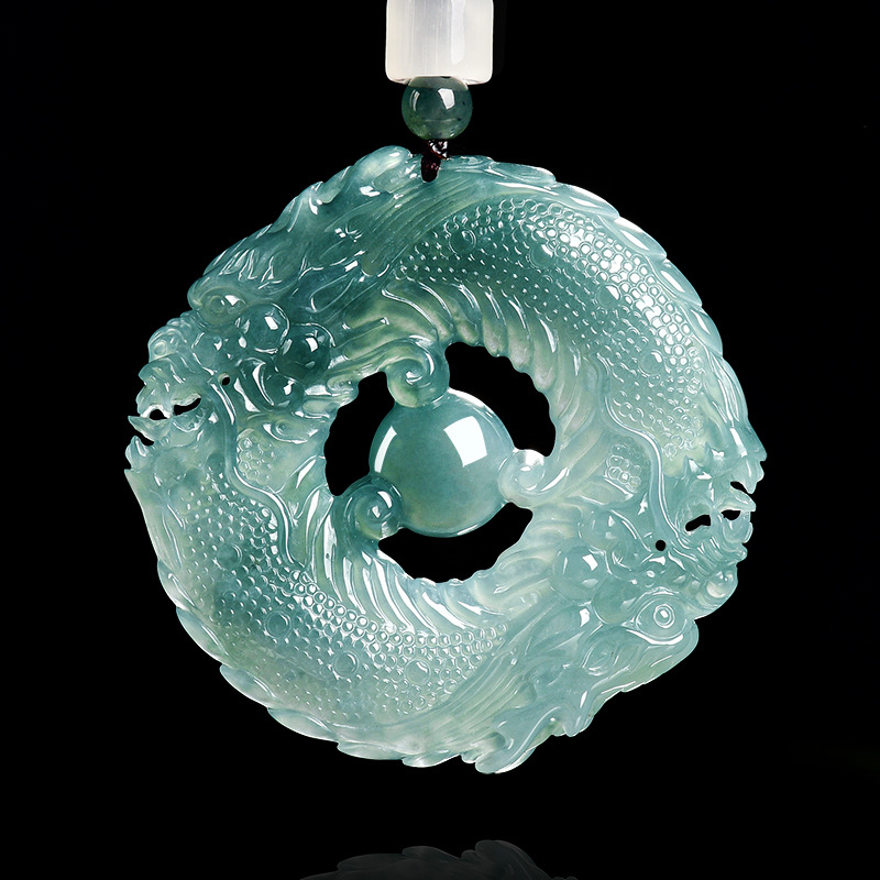 Natural Real Emerald Blue Wate - Jewelry & Watches Store 评论和价格