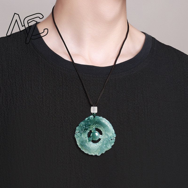 Natural Real Emerald Blue Wate - Jewelry & Watches Store 评论和价格