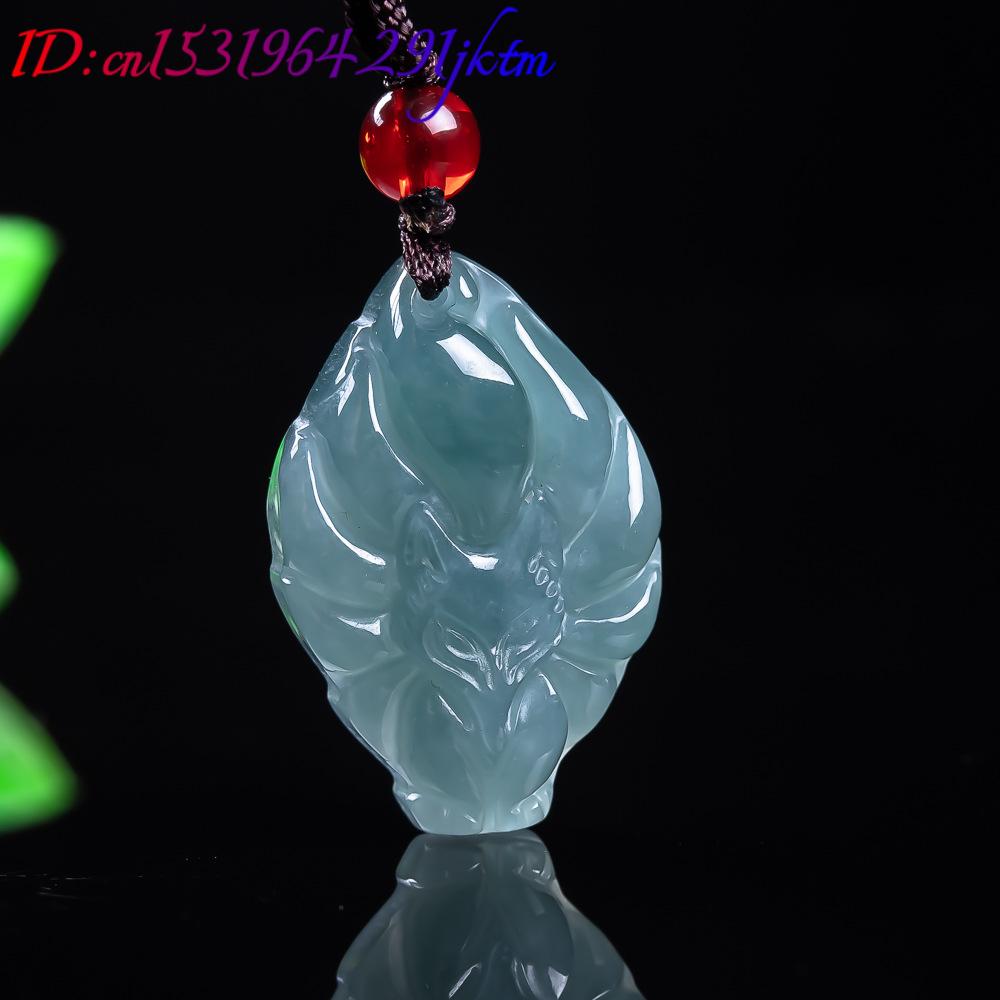 Natural Burmese Jadeite Fox Pe - Jewelry & Watches Store 评论和价格