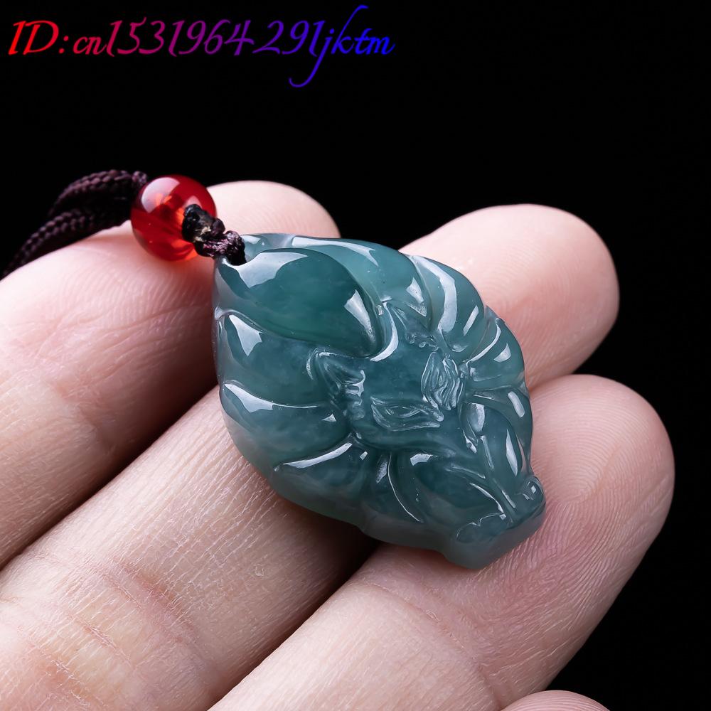 Natural Burmese Jadeite Fox Pe - Jewelry & Watches Store 评论和价格