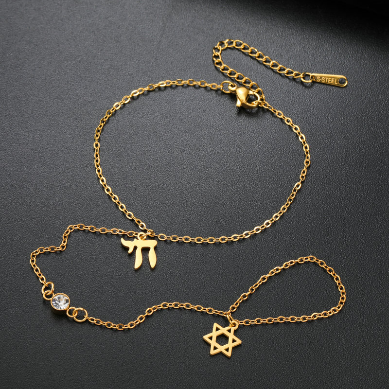Jewish Star of David Hebrew Le - Jewelry & Watches Company 评论和价格