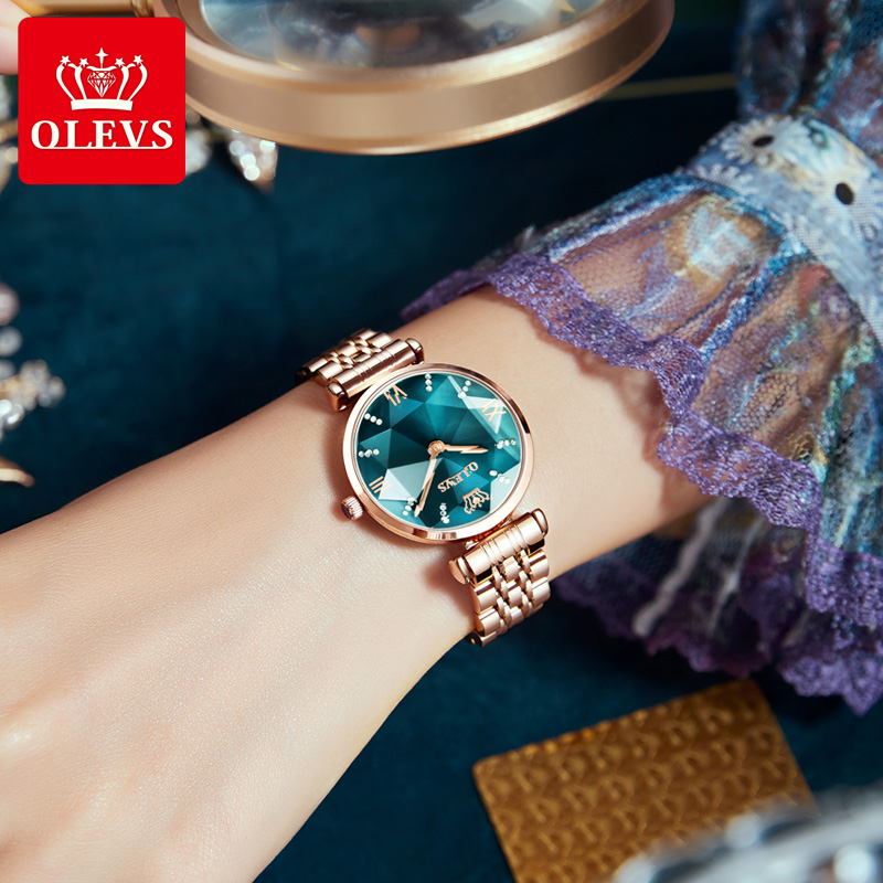 OLEVS New Women Luxury Jewel Q - Jewels In Quartz Watches 评论和价格