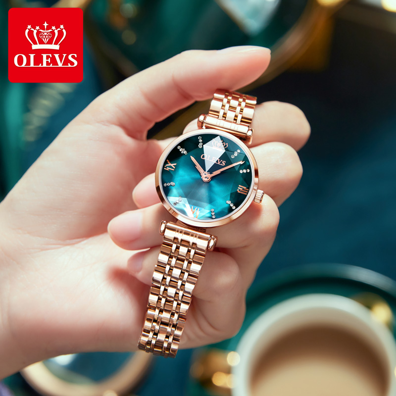 OLEVS New Women Luxury Jewel Q - Jewels In Quartz Watches 评论和价格