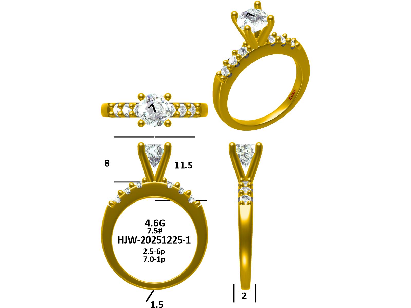 Smyoue Customized products Cus - Moissanite Ring 评论和价格