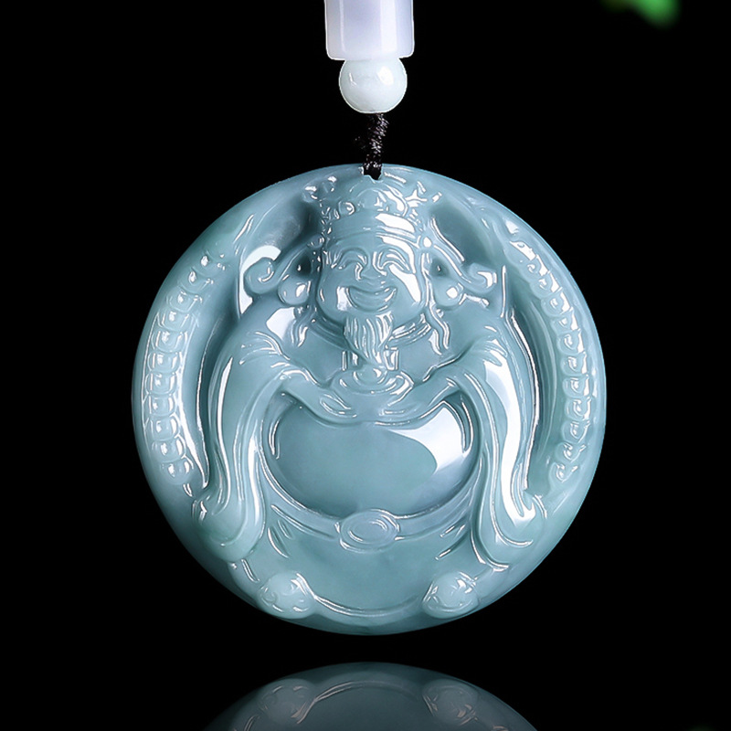 Burmese Jadeite God of Wealth  - Jewelry & Watches Company 评论和价格