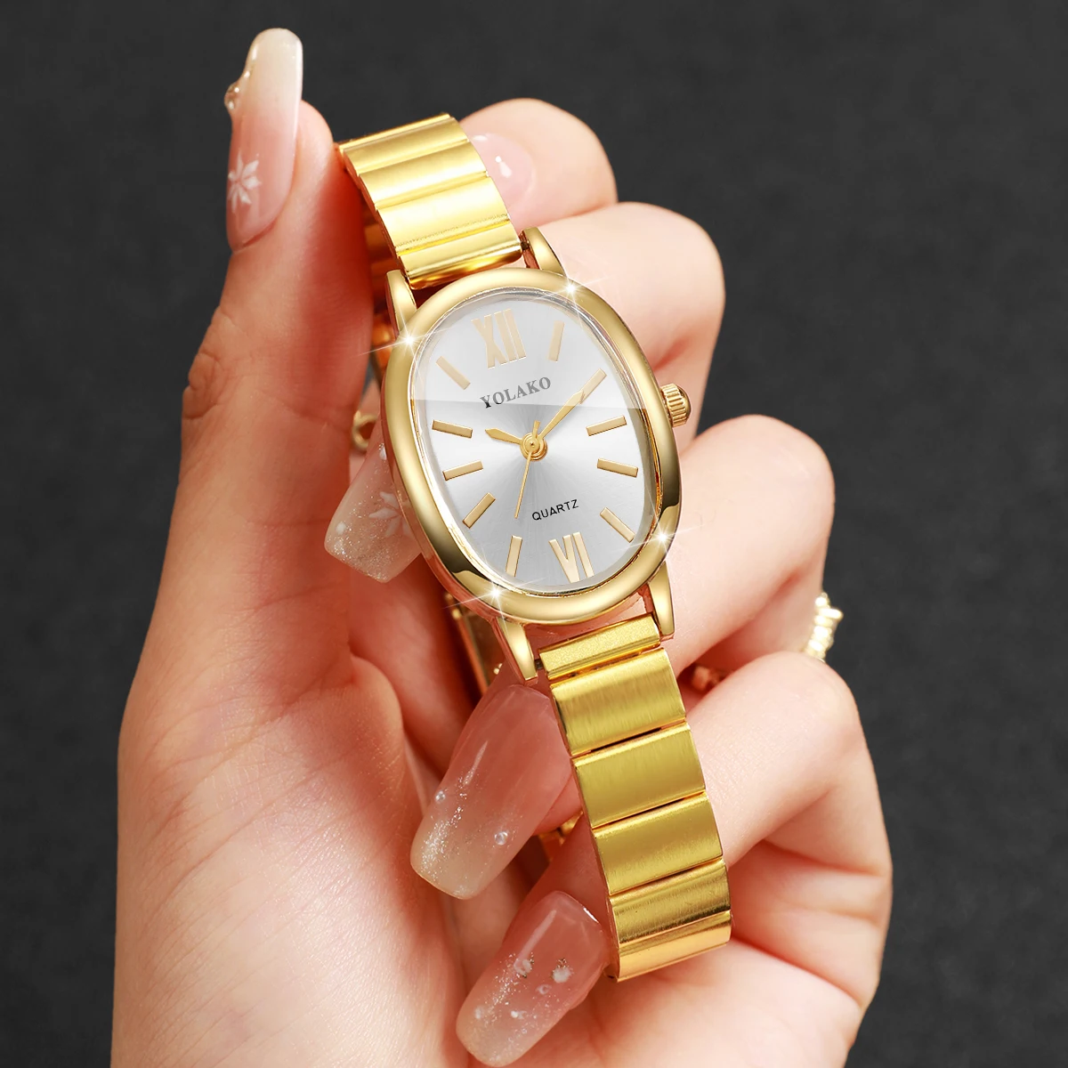 Fashion Irregular Dial Women Q - Jewelry Watches Women 评论和价格