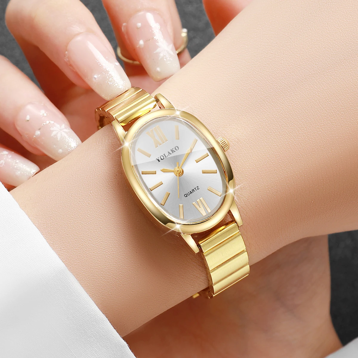 Fashion Irregular Dial Women Q - Jewelry Watches Women 评论和价格