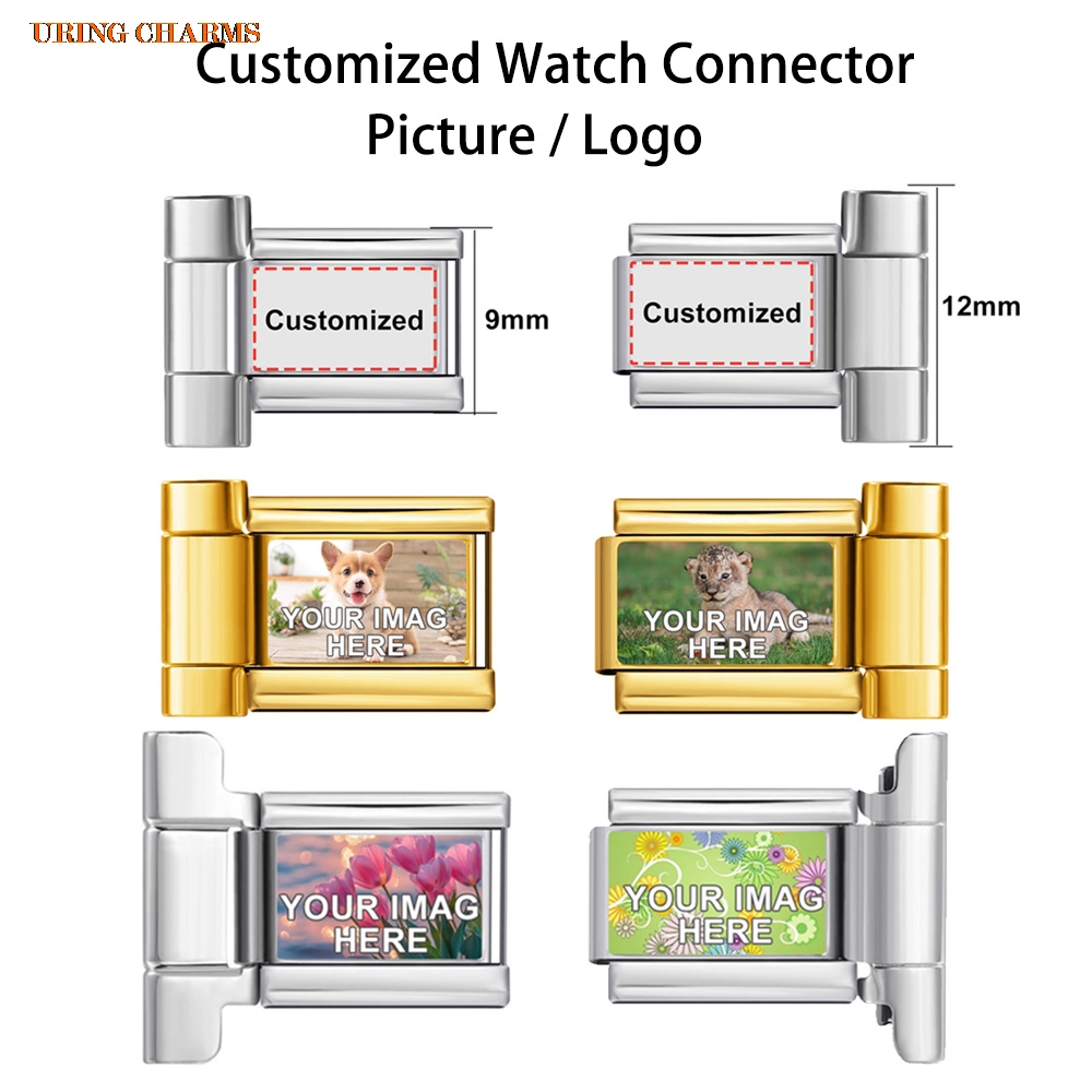 1 pair Picture Logo Customized - Jewelry Watches Women 评论和价格