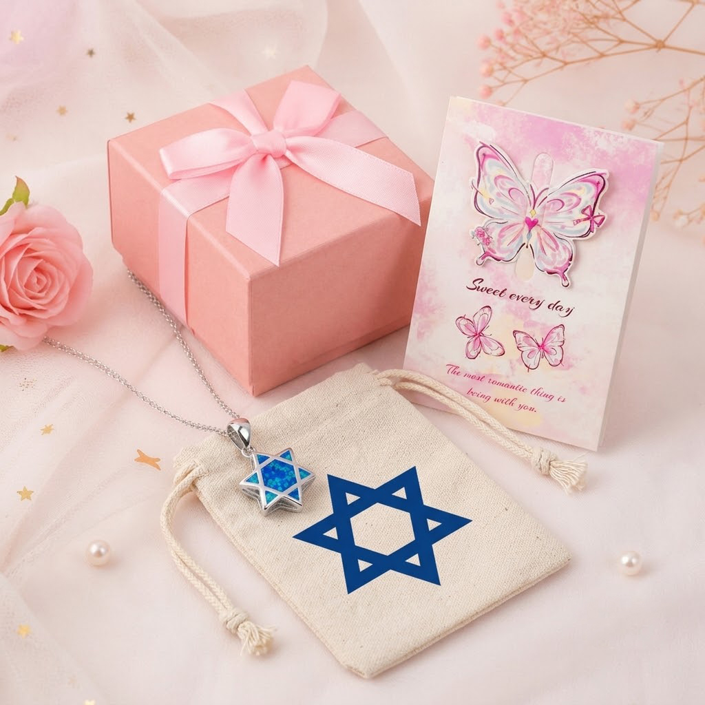 Star of David Opal Pendant Nec - Jewelry & Watches Store 评论和价格