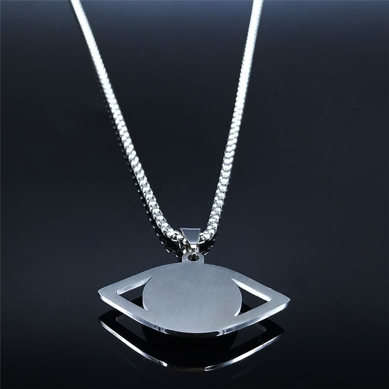 Islam Hamsa Evil Blue Eye Neck - Jewelry & Watches Company 评论和价格