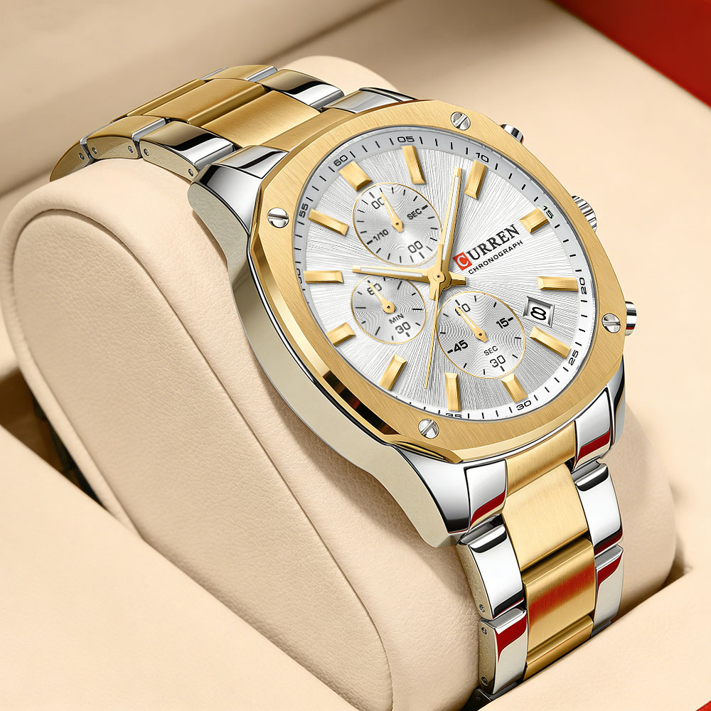 CURREN Modern Men's 42mm Sport - Jewellery Watch 评论和价格