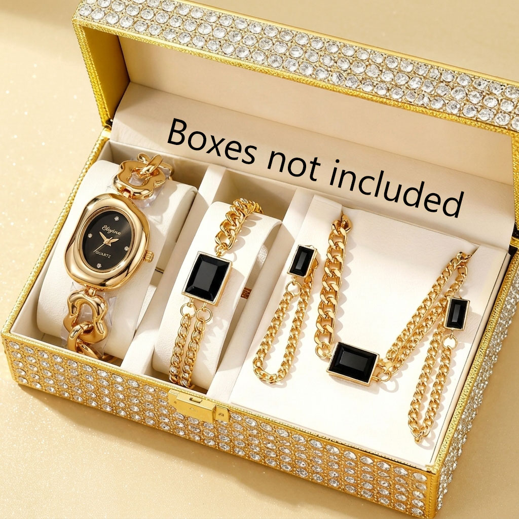 5PCS Fashion Irregular Women Q - Jewelry Watches For Ladies 评论和价格