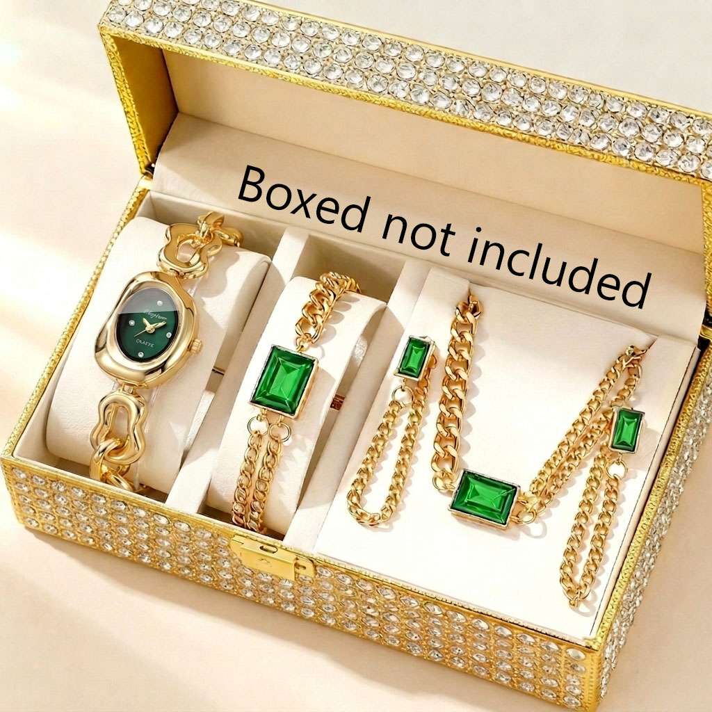 5PCS Fashion Irregular Women Q - Jewelry Watches For Ladies 评论和价格